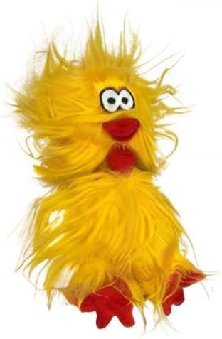 Glory To Dog Phyllis The Crazy Chicken Plush and Squeak Small and Medium Breed Dog Toy