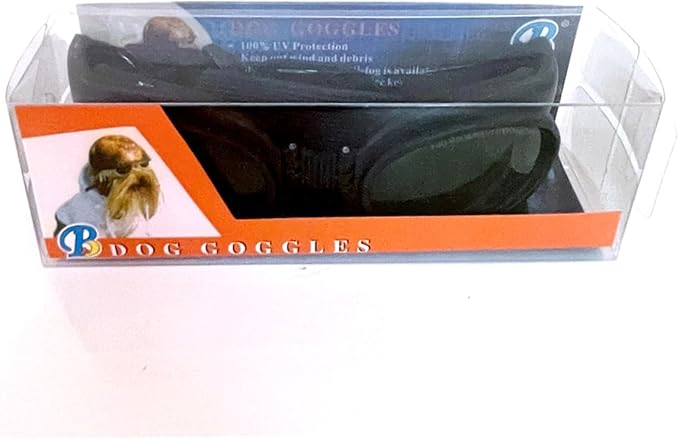 Pet Dog Laser Protection Glasses 1064nm Goggles 190-450nm & 800-1100nm UV400(Size XL) for 25-35KG Pets