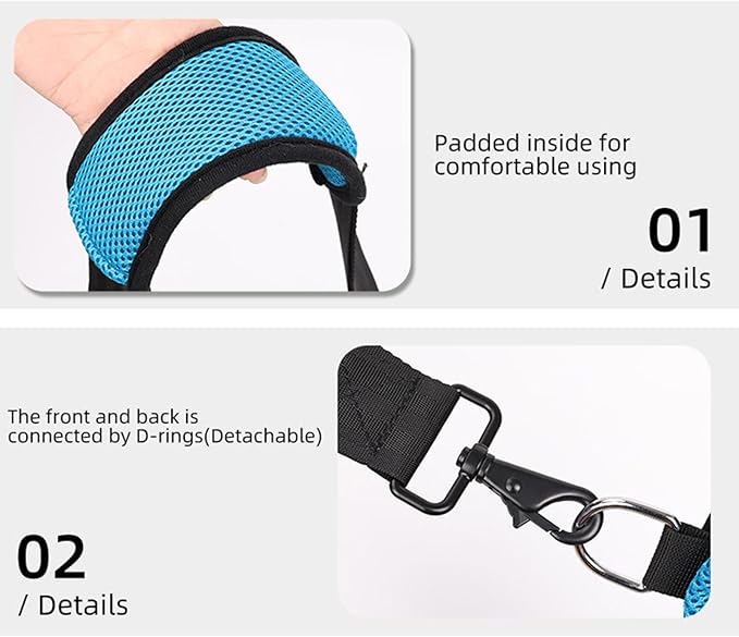 Pet Rehabs Strap for Aging Disabled Dog Nonslip Polyester Senior Mobility Tool for Outdoor Walking Gear Elderly Belt