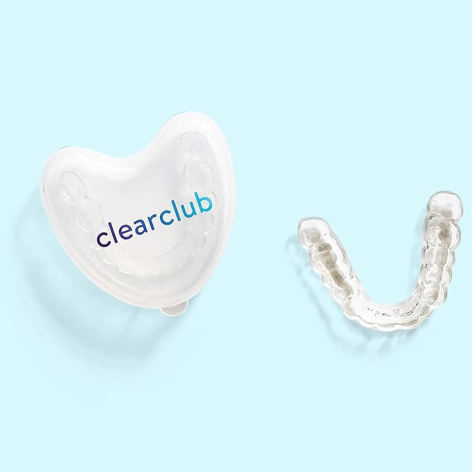 ClearClub | Custom Dental Night Guard for Teeth Grinding & Clenching, Relieve Soreness in Jaw Muscles | 2mm Upper Guard | 1 Guard Kit