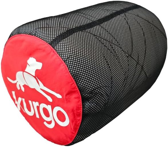 Kurgo Canyon Puffer Pup Sack, Travel Dog Bed for The Outdoors, Pet Sleeping Bag for Camping and Hiking, Packable with Stuff Sack, Durable, Water-Resistant