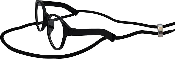 G015 Dog Cat Pet Round Costume Glasses for Small Breeds up to 15lbs (Panto Black-Clear Lens)