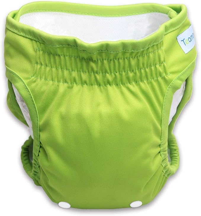 Teamoy Reusable Female Dog Diapers with Inserts (Pack of 4), Doggie Diaper Liners Period Pants for Dogs in Heat & Incontinence, Super-Absorbent, XL