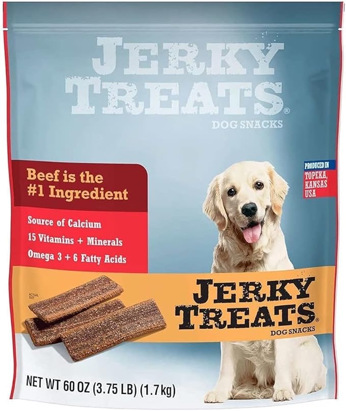 Tender Beef Strips Dog Snacks, 60 oz/Large