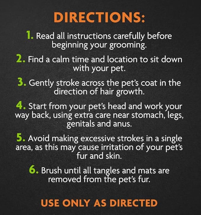 FURminator Dog/Cat Grooming Rake,Grooming Tool,Removes Loose Hair and Tangles,Gray,(Pack of 12)