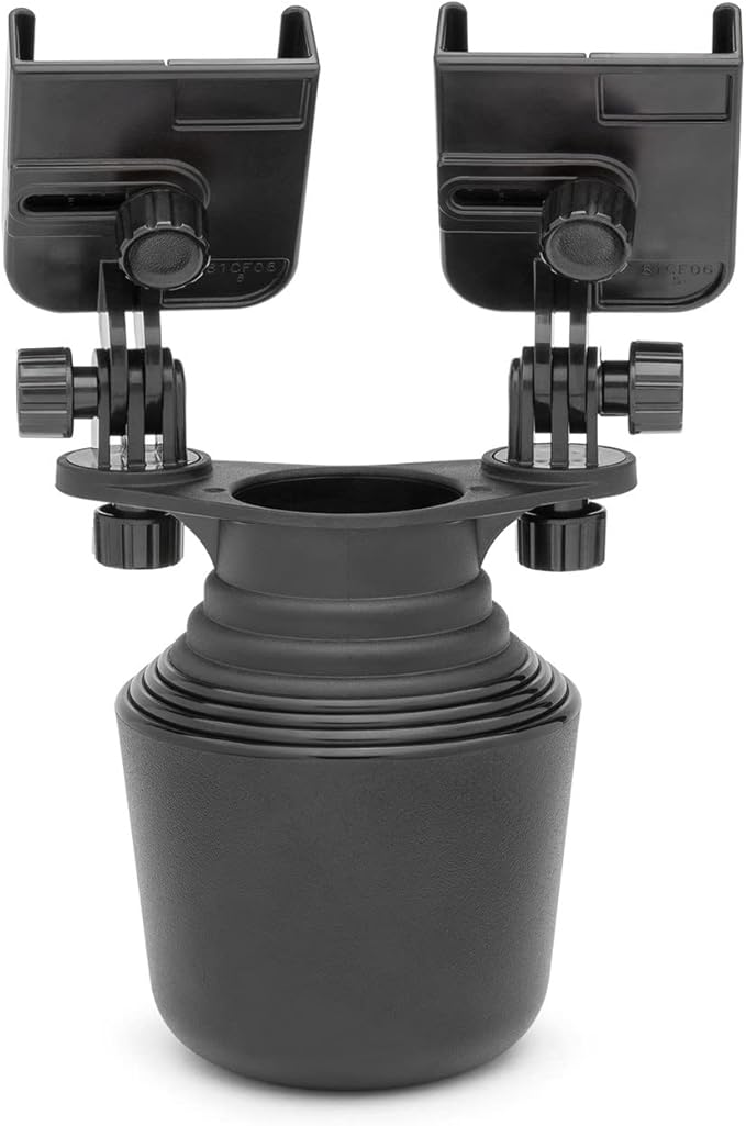 WeatherTech Double High Pet Feeding System - Elevated Dog/Cat Bowls - 6 inch High Light Grey (DHC3206LGLG)