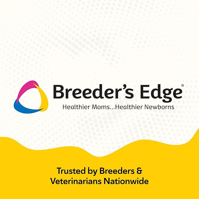 Breeder's Edge Foster Care Canine Milk Replacer Powder, Complete Nutritional Supplement for Puppies & Dogs, Supports Healthy GI & Immune System, Easy to Mix Formula, 18 lb