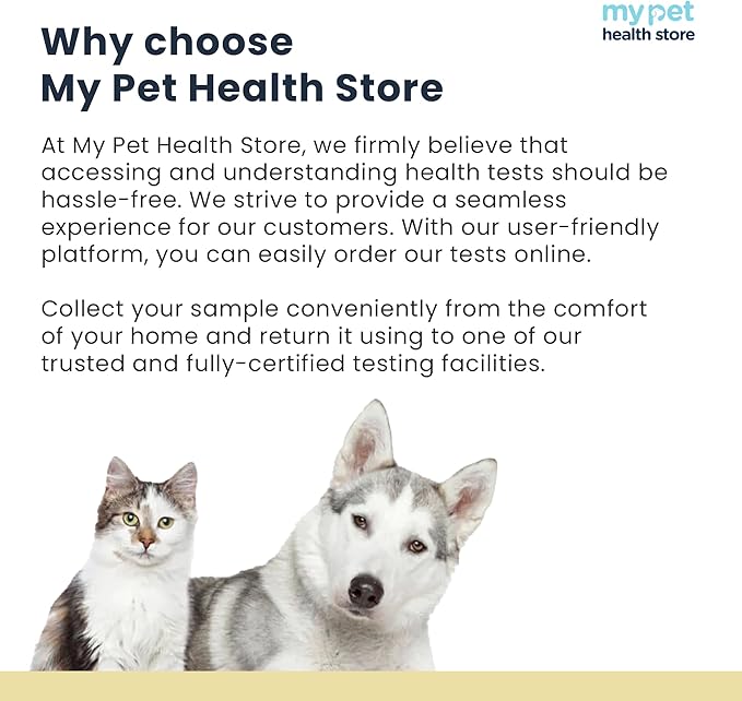 Advanced Allergen Test - At-Home Pet Allergy Test | 550 Items | Quick Results | Non-Invasive Hair Collection | Food, Environment, Nutrient & Mineral Analysis | All Breeds & Ages