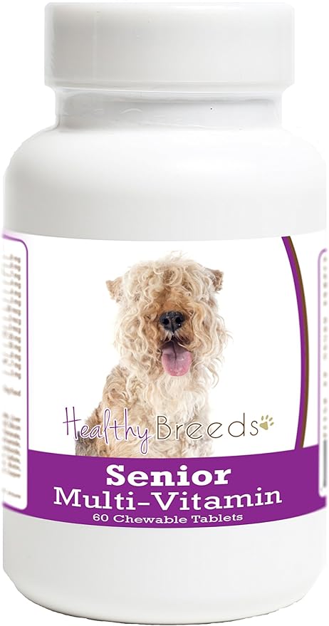 Healthy Breeds Lakeland Terrier Senior Dog Multivitamin Tablets 60 Count