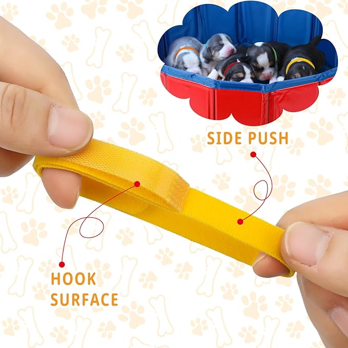 57 Pcs Puppy Kitten Whelping Supplies Whelping Kit for Puppies Birth Dog Kitten Bottle Feeding Kit for New Born Puppy Supplies Include Feeding Tube Etc(31" in Diameter)