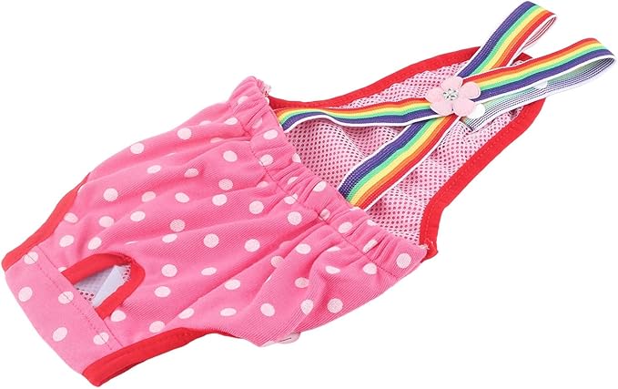 Yinhing Female Dog Sanitary Pants Cotton Physiological Menstrual Underwear (No. 16 (XL) It is Recommended That Sales be Put on)