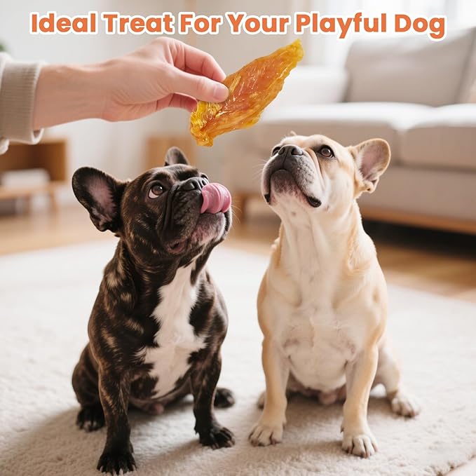 Chicken Jerky for Dogs 2 Pound – Real Chicken Breast, High Protein, Natural Dog Treats, Training Rewards, Easy to Chew