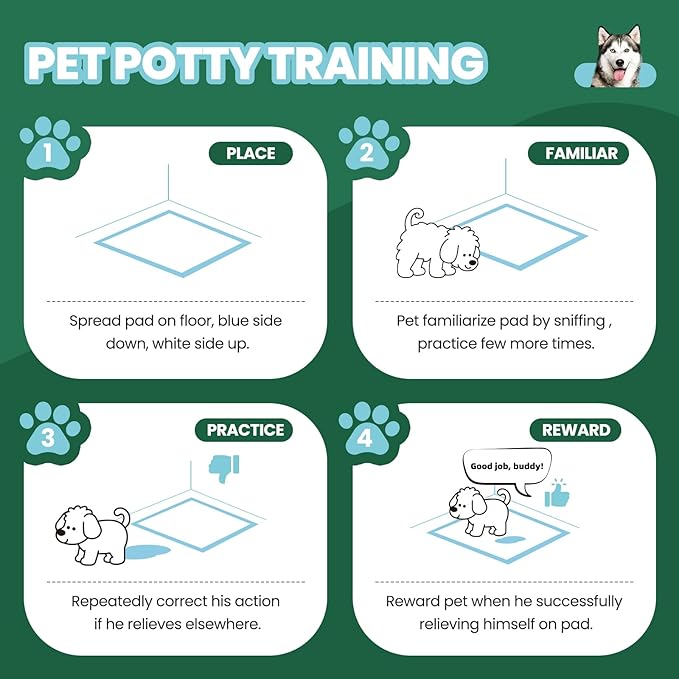 IMMCUTE Great Value Puppy Pads 30"x36", 50 Pack Pee Pads for Dogs XXL, Thicken Dog Pee Pads Extra Large for Potty Training, Disposable Leak-Proof & Absorbent Doggie Pads