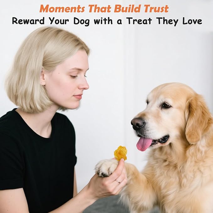 Chicken Wrapped Banana Dog Treats, Gluten and Grain Free Chicken Banana Chips, Healthy Chewy Dog Bites for Puppy and Small Dogs 2 Pound