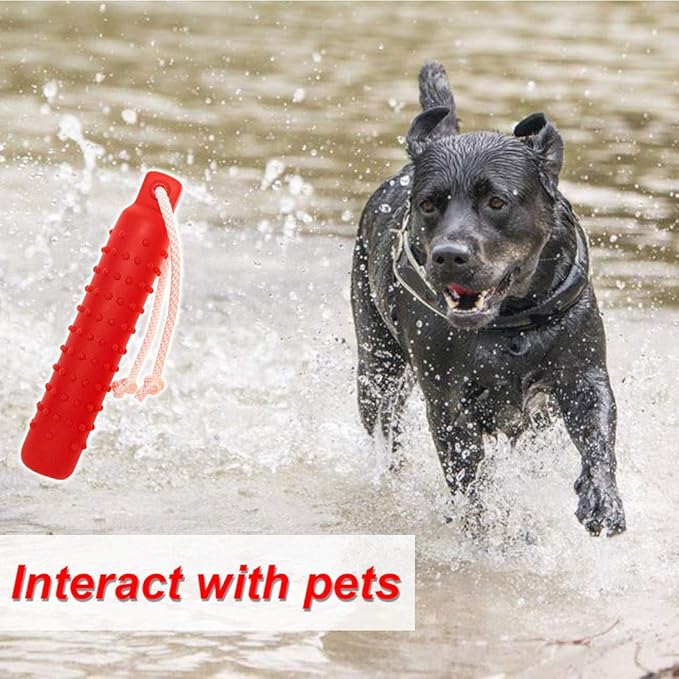Dog Float Toy - Retriever Training Dummy, Interactive Pool Toy for Small to Large Dogs