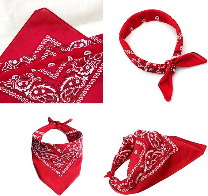 Dog Cowboy Hat & Bandana Scarf (Coffee, Adjustable, Large) - Cute Pet Apparel Costume for Dogs & Cats - Holiday Party Decoration & Surprise Gift