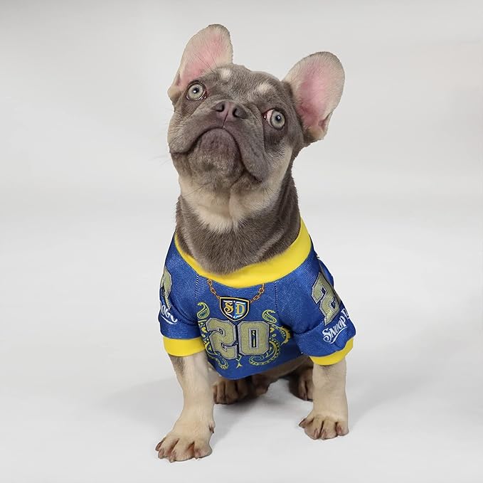 Snoop Doggie Doggs Deluxe Pet Jersey, Halftime, Large