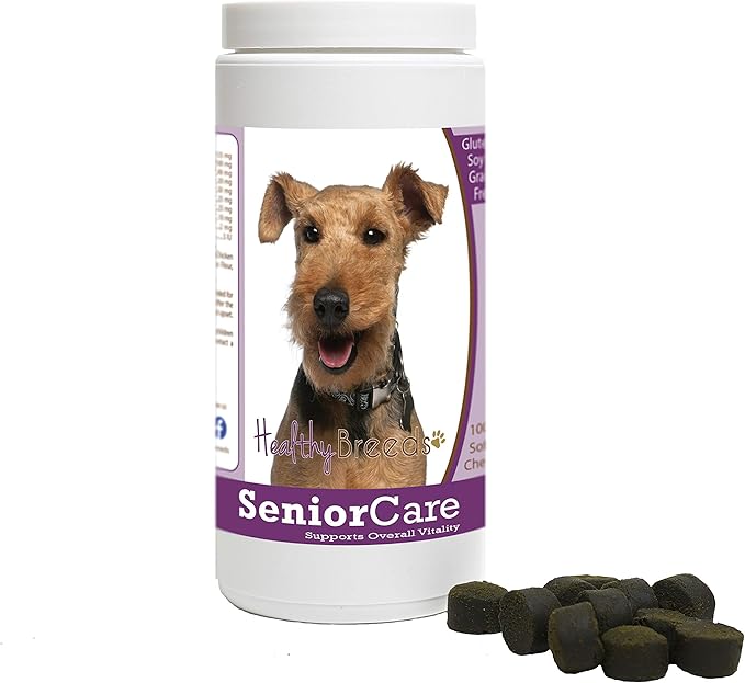 Healthy Breeds Welsh Terrier Senior Dog Care Soft Chews 100 Count