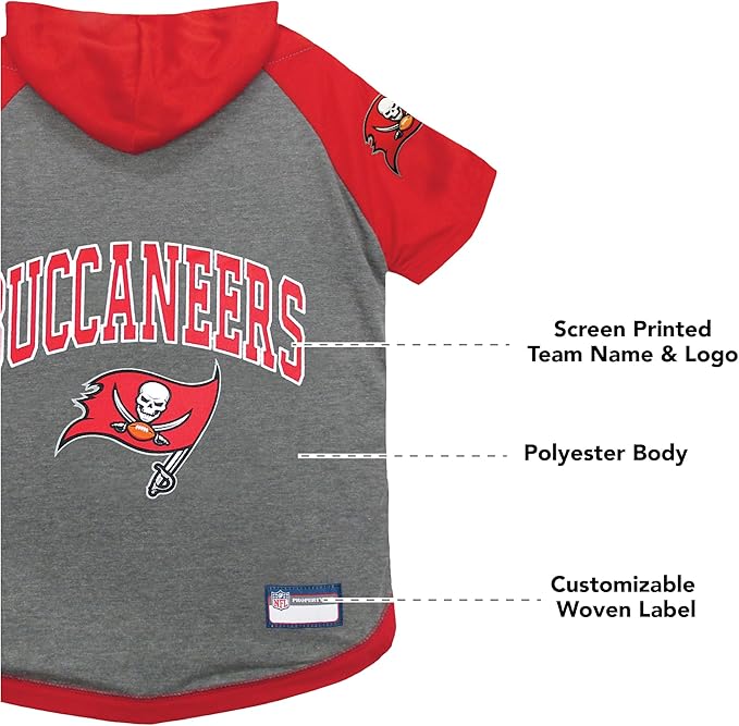 Tampa Bay Buccaneers Hoodie Tee Shirt