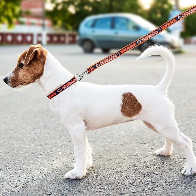 Pets First NFL Chicago Cubs Licensed PET COLLAR, Extra Large - Heavy-Duty, Strong, and Durable Dog Collar. Available in 31 Football Teams and 4 Sizes