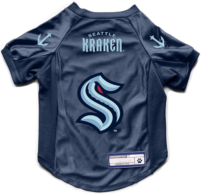 Littlearth Seattle Kraken NHL Stretch Pet Jersey