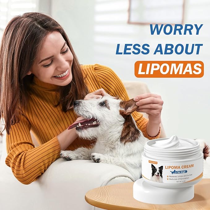 Lipoma Cream for Dogs with DMSO and MSM, Natural Lump & Bump Relief, Reduces Swelling, Soothes Inflammation, Supports Healthy Skin for Dog, Helps Buddy Regain Energy, Guard away from Lumps and Bumps