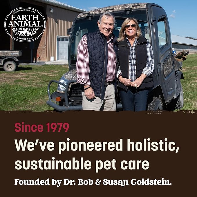 Earth Animal No Hide Chews - from the Grill Rolls Bacon Cheeseburger Flavor Rawhide Free Medium Dog Chews - 3 Count