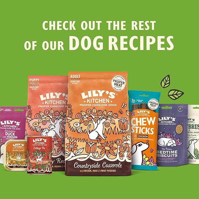 Lily's Kitchen Senior Recipe Turkey & Trout Natural Grain Free Complete Dry Dog Food 2.5 kg (with Turkey and Herbs)