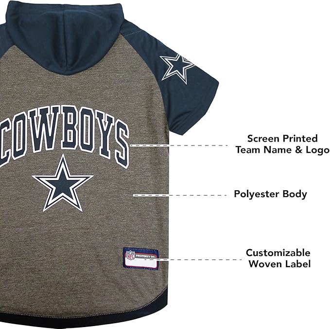 Dallas Cowboys Hoodie Tee Shirt