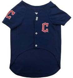 Official MLB Cleveland Guardians Pet Jersey for Dogs & Cats, Size X-Large - Stylish Baseball Jersey for Your Furry Fan- Show Off Team Spirit with The Perfect Fan Apparel Gear for Pet, Dog & Cat