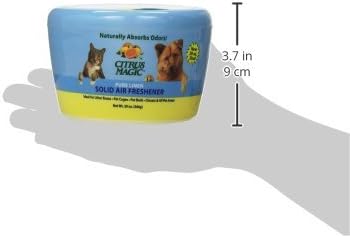 Citrus Magic Pet Odor Absorbing Solid Air Freshener, Pure Linen, 20-Ounce