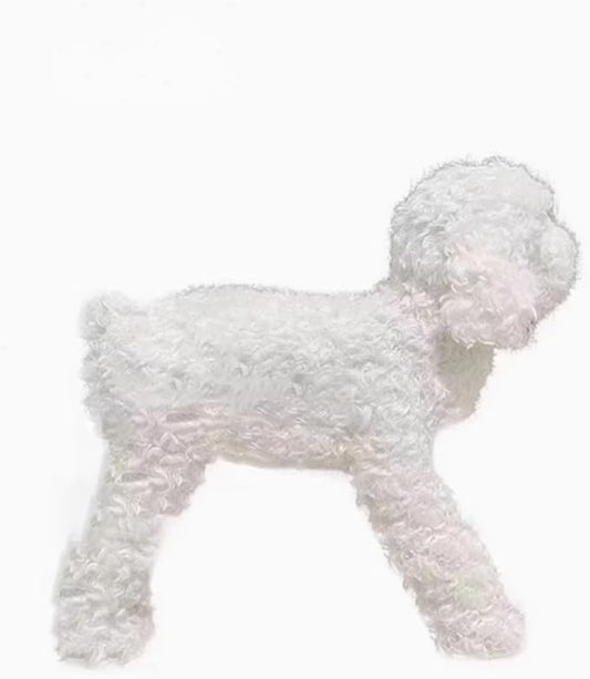 JIUSILIFE Dog Mating Toy, Male Dog Silicone Mating Toy, Anxiety Relief Dogs, Simulated Hair, Teddy Vent Interactive Toys, for Male Estrus,Sleeping Plush Toy, Pet Estrus,2,M
