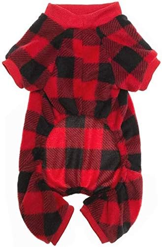 SCENEREAL Dog Pajamas for Small Medium Large Dogs, Soft Pet Clothes Puppy Onesie for Doggie - Dog Jammies Pjs