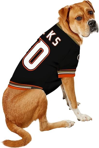 Pets First NHL Anaheim Ducks Jersey for Dogs & Cats, X-Small. - Let Your Pet Be A Real NHL Fan!