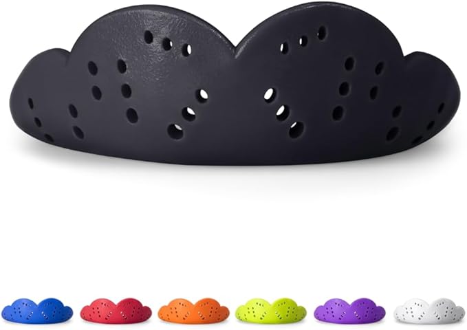 SISU Max Mouthguard - 50% Stronger, Maximum Protection for Rugby, MMA, Boxing, Lacrosse, Football, Hockey, High-Impact Sports - Adult Fit, Remoldable Up to 20 Times, Works for Braces