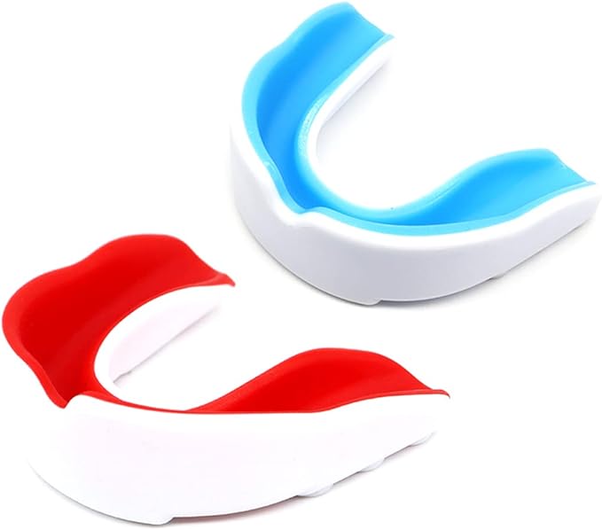 Sports Mouth Guard for Kids and Youth,2 Pcs Boys Girls Mouthguard with Case (BPA Free) for Boxing Football Hockey Karate Rugby