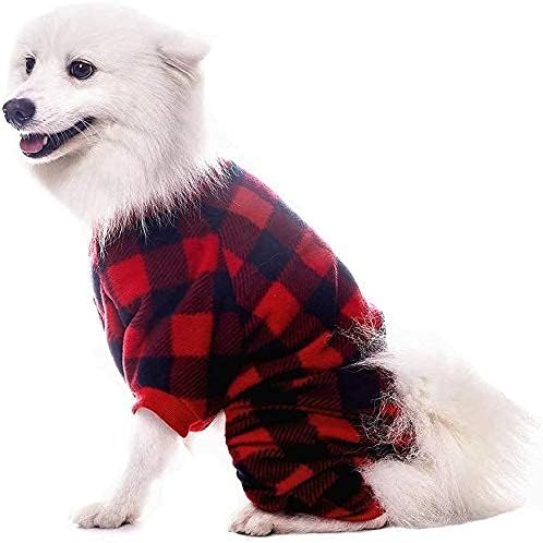 SCENEREAL Dog Pajamas for Small Medium Large Dogs, Soft Pet Clothes Puppy Onesie for Doggie - Dog Jammies Pjs