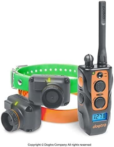 Dogtra 2702T&B Long Range 1-Mile 2-Dog Training & Beeper Remote Dog Training E-Collar for Upland Gun Dog