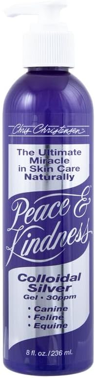 Chris Christensen Peace and Kindness Gel, Natural Alternative, Topical Use for Dogs and Cats, Aloe Vera, Groom Like a Professional, Made in The USA, 8 Ounces