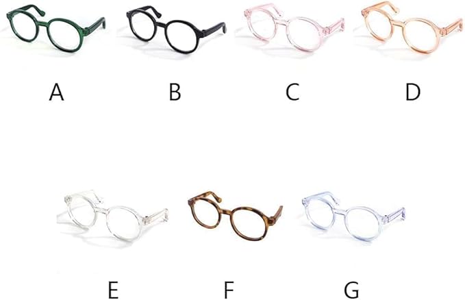 Nerd Glasses, Black Pet Dog Cute Glasses Clear Lens Retro Glasses Photo Props Transparent Cat Sun Glasses for Small Dogs Cats Cosplay Costume