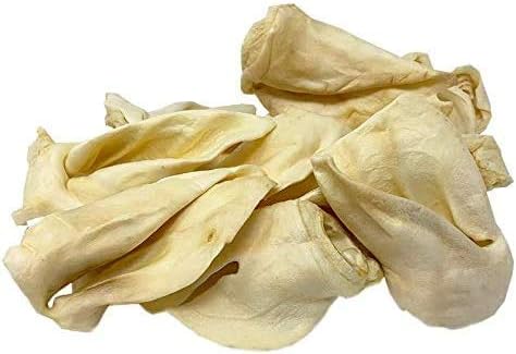 Cow Ears Dog Treats - Premium Thick Cow Ears, Safe Rawhide Alternative - 12 Pcs/Pack
