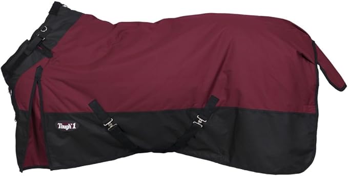 Tough 1 1200D Snuggit Turnout 300g 75In Burgundy