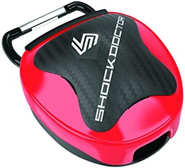 Shock Doctor Mouth Guard Case, Ventilated, Universal Storage for Mouthguard, Adult & Youth Sizes