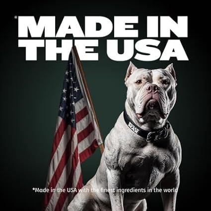 Bully Max Puppy Training Treats - Soft Chews Dog Food Supplements & Vitamins for Brain, Skin & Coat Health - Glucosamine & Chondroitin for Joint Support – Multivitamin Food Topper for Puppies - 3 Bags