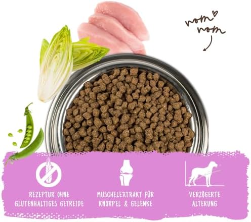 Bosch HPC Mini Senior | Hundetrockenfutter für ältere Hunde Kleiner Rassen (bis 15 kg) | Verschiedene Größen