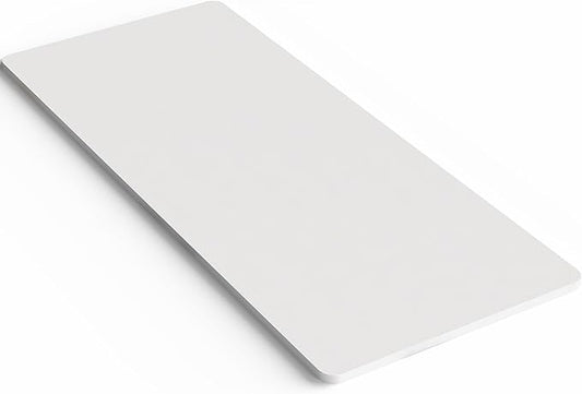VIVO White Universal 71 x 30 inch Solid One-Piece Table Top for Standard and Sit to Stand Height Adjustable Home and Office Desk Frames, DESK-TOP71W