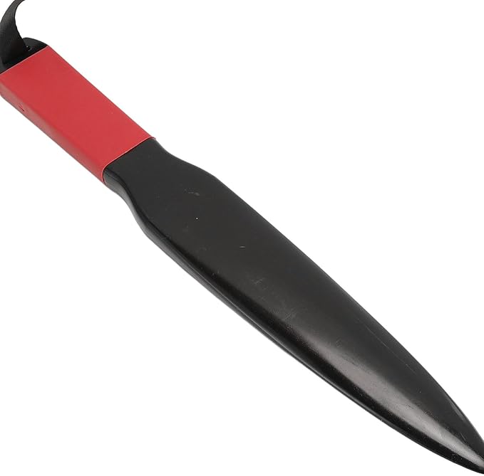 Dog Break Stick Pet Dog Bite Training Stick Nylon Rubber Versatile Stress Relief Easy to Use Bite Training Chew Toy for Small Medium Pet Supplies, 13.6 x 2 x 0.6 Inch (Red Handle)