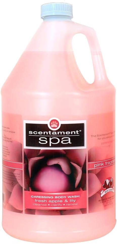 Best Shot Scentament Spa Caressing Body Wash, Fresh Apple Lily, 1 gallon