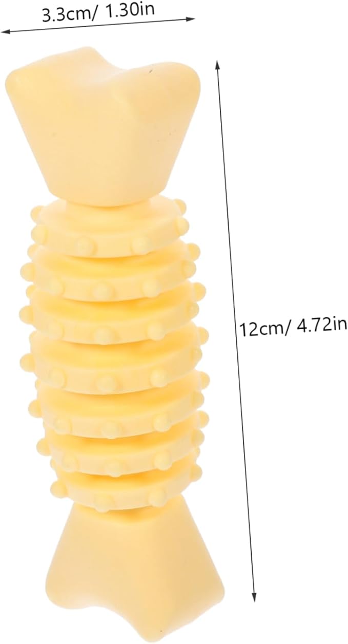 Pet Dog Chew Toy Molar for Dogs Material Puppy Biting Toy Helps Teeth for Playtime and Health