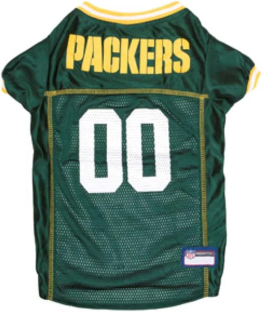 Green Bay Packers Mesh Pet Jersey